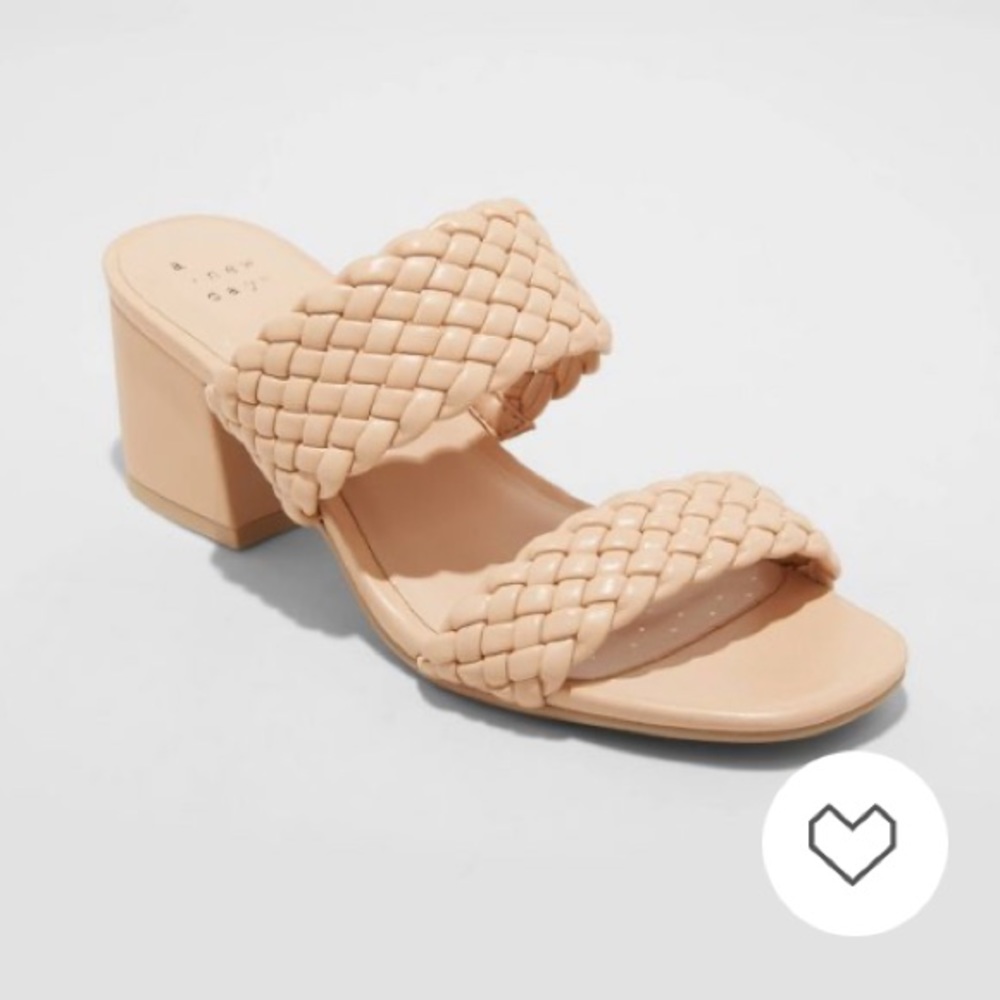 A New Day Women's Fiona Heels Size 9 Tan